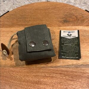 New w/tags. Arctic Pines Green Foraging Bag.